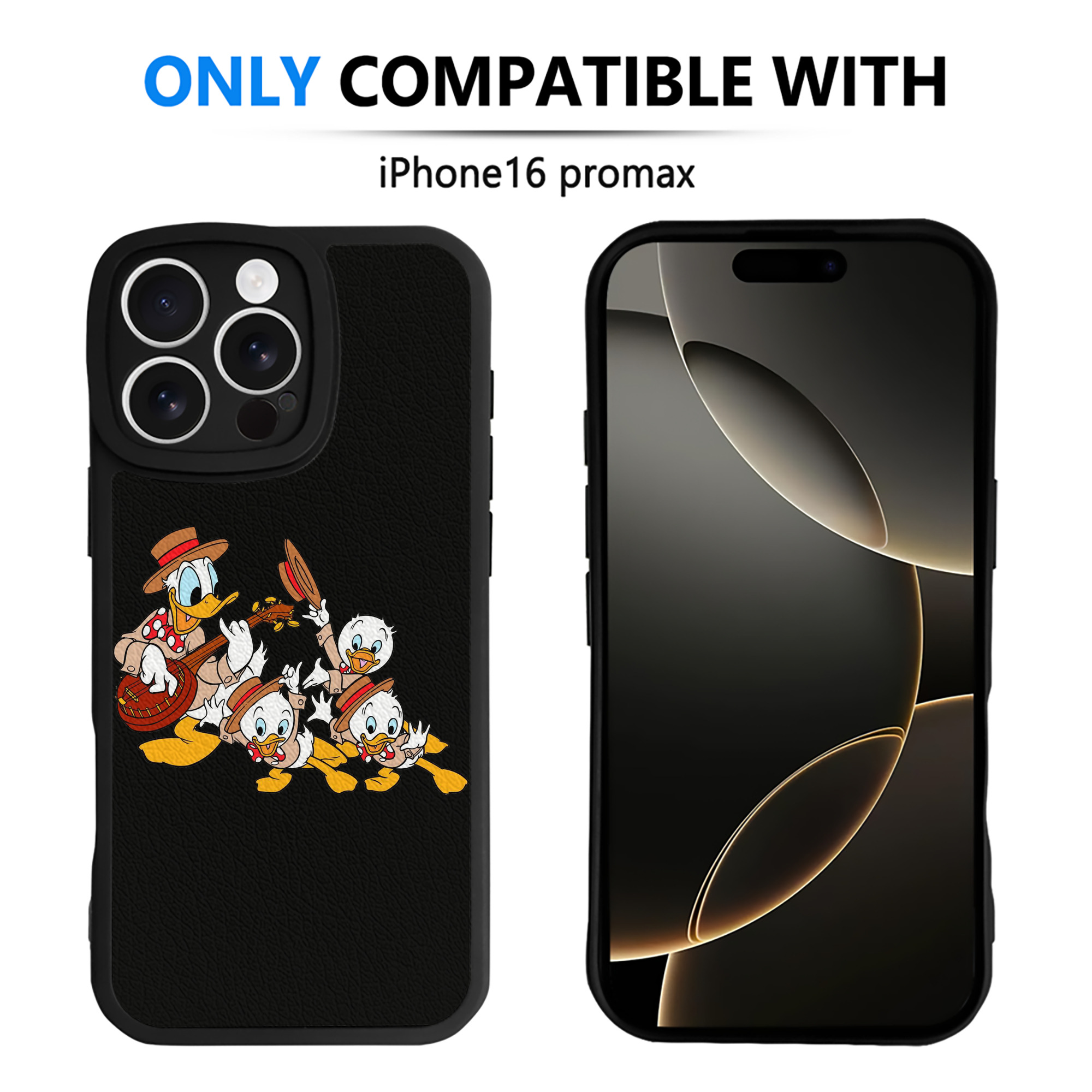 （画像用） ミッキーマウス Mickey Mouse 【iPhone 16シリーズ対応】シリコンスマホケース（レザー調） 材質：シリコン